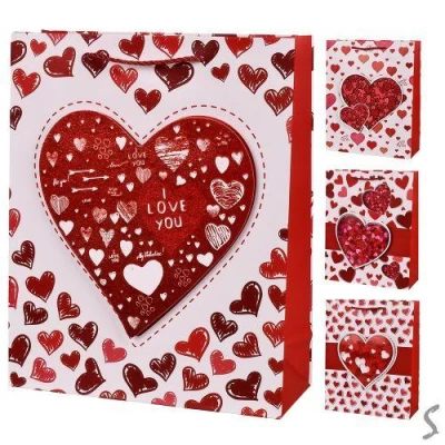 Пакет подарочный бумажный S 