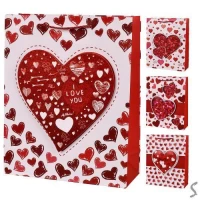 Пакет подарочный бумажный M 