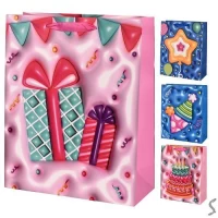 Пакет подарочный бумажный S 