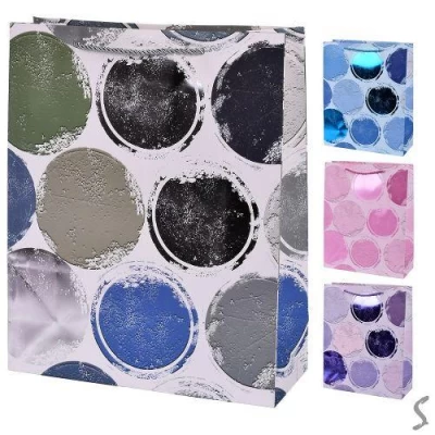 Пакет подарочный бумажный M 