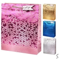 Пакет подарочный бумажный M 