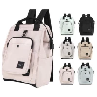 Рюкзак с сумкой и отделением для ноутбука "Himawari" 40*28*17/23*18см