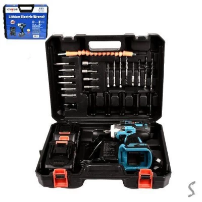 Шуруповерт-гайковерт аккумуляторный с насадками 28пр/наб 88V