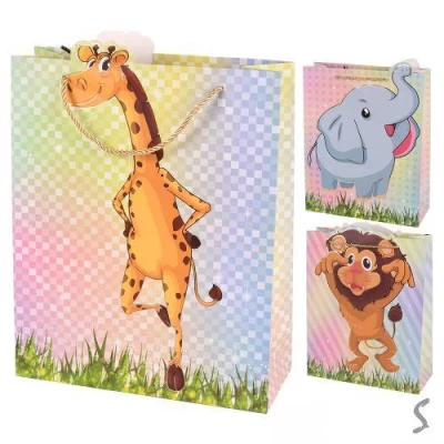 Пакет подарочный бумажный S 