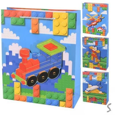 Пакет подарочный бумажный S 