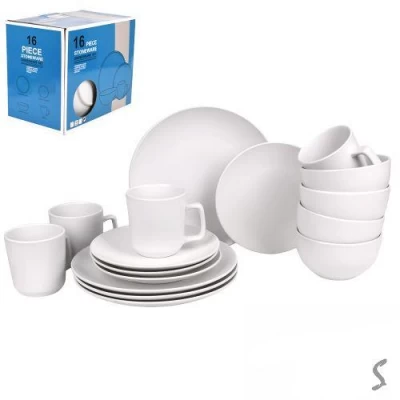 Набор столовой посуды 16пр/наб (тарелка 26/20см, пиала 14см, чашка 420мл)
