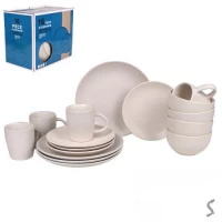 Набор столовой посуды 16пр/наб (тарелка 26/20см, пиала 14см, чашка 360мл)