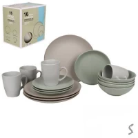 Набор столовой посуды 16пр/наб (тарелка 26/19см, пиала 17.5см, чашка 420мл)