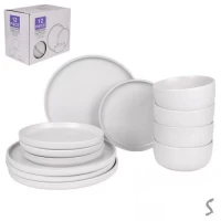 Набор столовой посуды 12пр/наб (тарелка 26+19см, супница 15см)