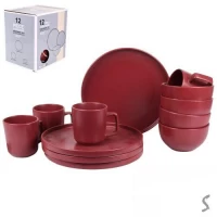 Набор столовой посуды 12пр/наб (тарелка 26см, пиала 14см, чашка 420мл)