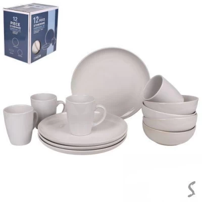 Набор столовой посуды 12пр/наб (тарелка 26см, пиала 16.5см, чашка 420мл)