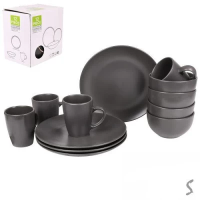 Набор столовой посуды 12пр/наб (тарелка 26см, пиала 16.5см, чашка 420мл)