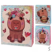 Пакет подарочный бумажный S 