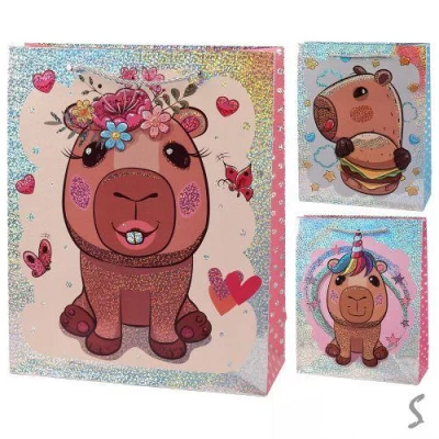 Пакет подарочный бумажный S 