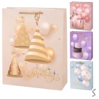 Пакет подарочный бумажный S 