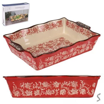 Форма для запекания керамика "Ornament" 39.5*25.5*7.5см