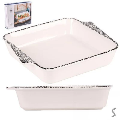 Форма для запекания керамика "Stains" 750мл 19.5*16.5*4см