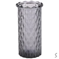 Ваза стеклянная 9*19см