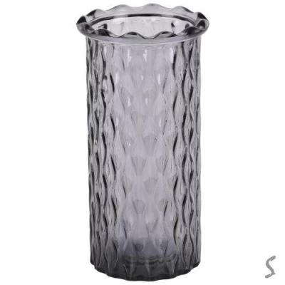 Ваза стеклянная 9*19см