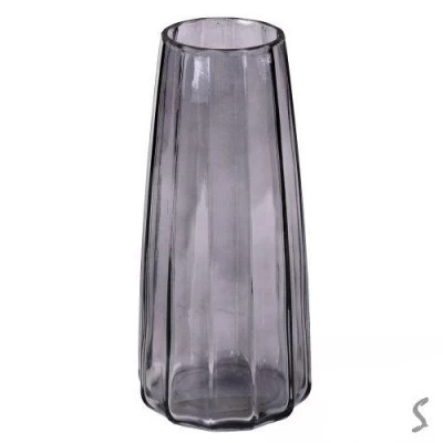 Ваза стеклянная 6.5*21см