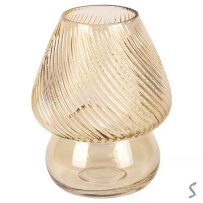 Ваза стеклянная 15*18см