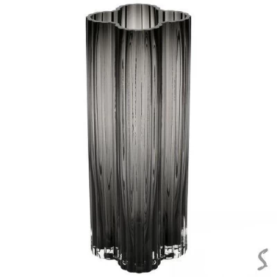 Ваза стеклянная 12*25см