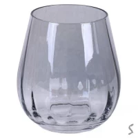 Ваза стеклянная 14*16см