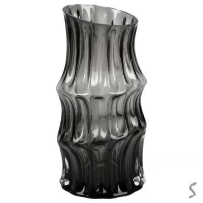 Ваза стеклянная 12*25см