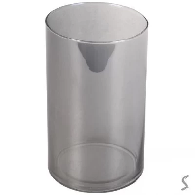 Ваза стеклянная 12*20см