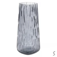 Ваза стеклянная 12*27см