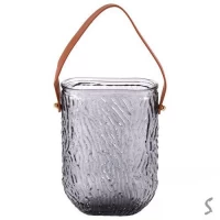 Ваза стеклянная 18*13см