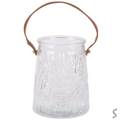 Ваза стеклянная 16*10см