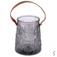 Ваза стеклянная 16*10см