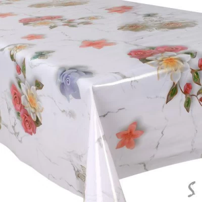 Клеенка ПВХ 3-хсл. глянцевая на тканевой основе Glossy 1.37*20м