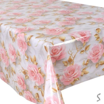 Клеенка ПВХ 3-хсл. глянцевая на тканевой основе Glossy 1.37*20м