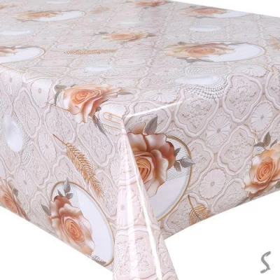 Клеенка ПВХ 3-хсл. глянцевая на тканевой основе Glossy 1.37*20м