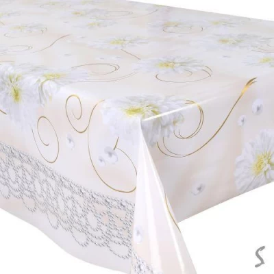 Клеенка ПВХ 3-хсл. глянцевая на тканевой основе Glossy 1.37*20м