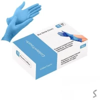 Перчатки нитриловые M Golden Touch 3.7г нестерильные текстурированные б/п 50пар/уп