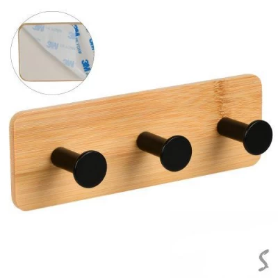 Вешалка настенная 3кр 18*6см Вешалка настенная 3кр 18*6см