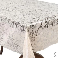 Клеенка ПВХ Lace бежевая 1.37*20м