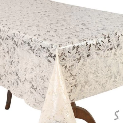 Клеенка ПВХ Lace бежевая 1.37*20м Клеенка ПВХ Lace бежевая 1.37*20м