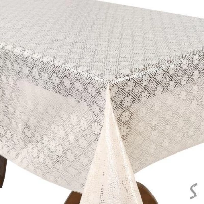 Клеенка ПВХ Lace бежевая 1.37*20м