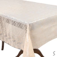 Клеенка ПВХ Lace бежевая 1.37*20м