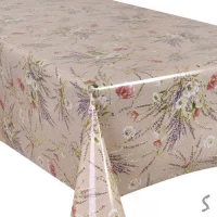 Клеенка ПВХ 3-хсл. глянцевая на тканевой основе Glossy 1.37*20м