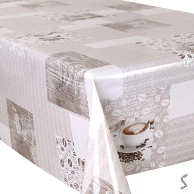 Клеенка ПВХ 3-хсл. глянцевая на тканевой основе Glossy 1.37*20м