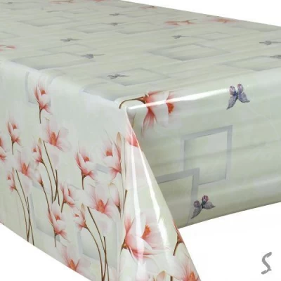 Клеенка ПВХ 3-хсл. глянцевая на тканевой основе Glossy 1.37*20м