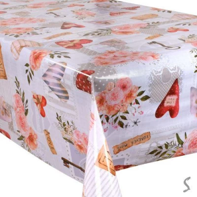 Клеенка ПВХ 3-хсл. глянцевая на тканевой основе Glossy 1.37*20м