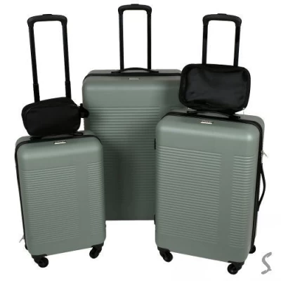 Чемодан поликарбонат (PC) 20/24/28 5шт/наб