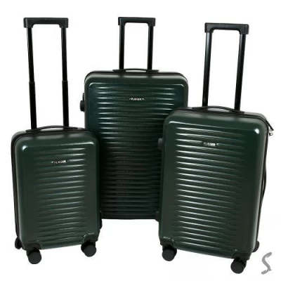 Чемодан пластик 20/24/28 3шт/наб