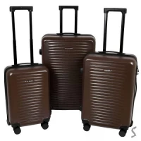 Чемодан пластик 20/24/28 3шт/наб